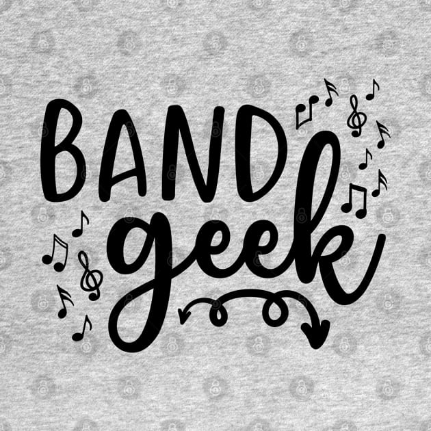 Band Geek Band Woodwind Brass Drum Line Music by GlimmerDesigns